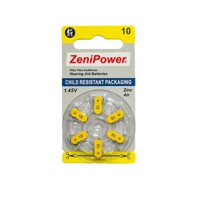 ZeniPower MF Batteries (10 cards of 6 batteries) - 10