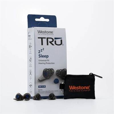 Westone TRU Sleep Earplugs - NRR 16, Dark Blue Filter